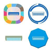 Comb Vector Icon