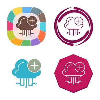 Cloud Computing Vector Icon