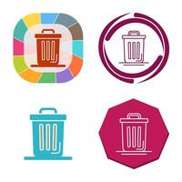 Trash Can Vector Icon