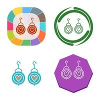 Earrings Vector Icon