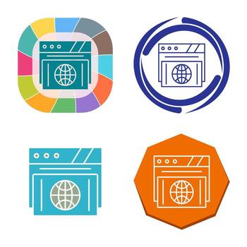 Browser Vector Icon