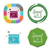 Video Player Vector Icon