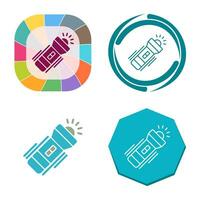 Flashlight Vector Icon