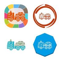 Tow Truck Vector Icon