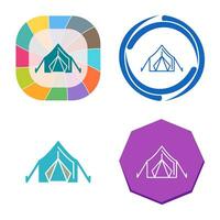 Tent Vector Icon