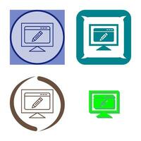 Edit Webpage Vector Icon