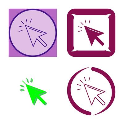 Unique Mouse Vector Icon