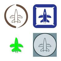 Military Plane Vector Icon