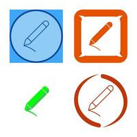 Pencil Vector Icon