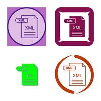 XML Vector Icon