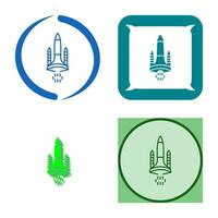 Space Shuttle Vector Icon