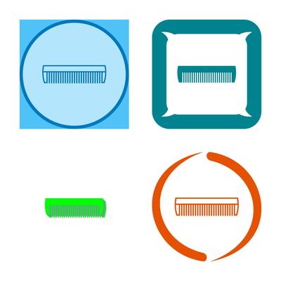 Comb Vector Icon