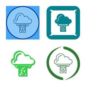 Cloud Computing Vector Icon