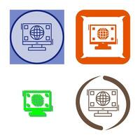 Worldwide Vector Icon