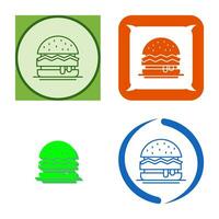 Hamburger Vector Icon