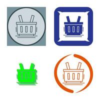 Shopping Basket Vector Icon