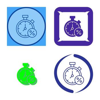 Timer Vector Icon