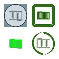 Barcode Vector Icon