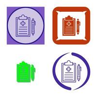 Medical Record Vector Icon