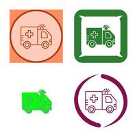 Ambulance Vector Icon