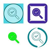 Magnifying Glass Vector Icon