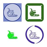 Wheel Chair Vector Icon