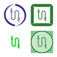 Jumping Rope Vector Icon