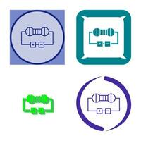 Resistor Vector Icon