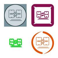 Data Transfer Vector Icon