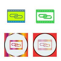 Unique Link Optimization Vector Icon