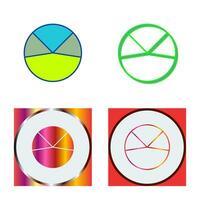 Pie Chart Analysis Vector Icon