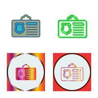 Id Card Vector Icon