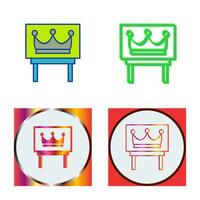 Crown Exhibit Vector Icon