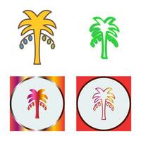 Coconut trees Vector Icon