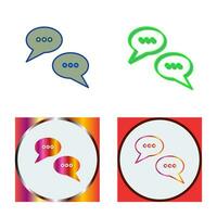 Conversation Bubbles Vector Icon