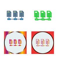 Network Files Vector Icon