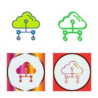 Internet Cloud Vector Icon