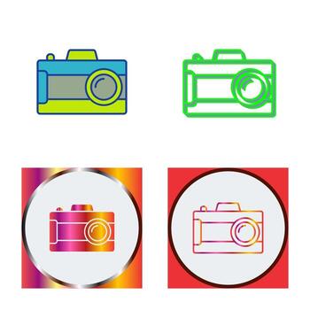 Digital Camera Vector Icon