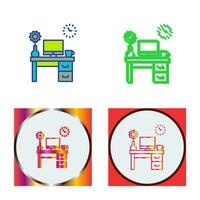 Work Table Vector Icon