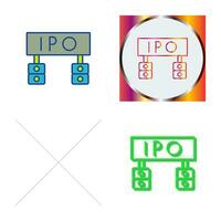 Ipo Vector Icon