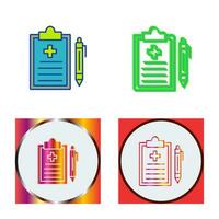 Medical Record Vector Icon