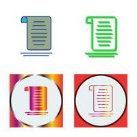 Document Vector Icon