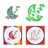 Sleeping Vector Icon