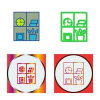 Bookshelf Vector Icon