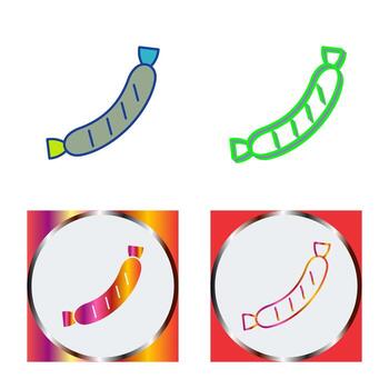 Sausage Vector Icon
