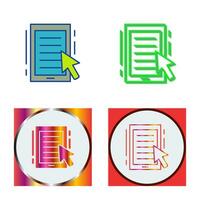 Ebook Vector Icon