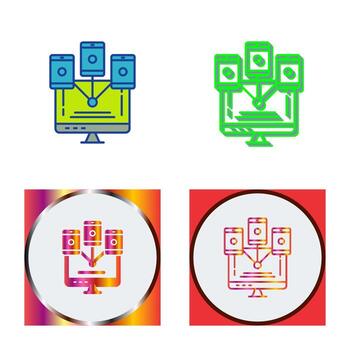 Computer Networks Vector Icon