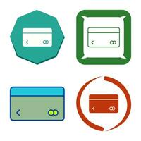 Unique Credit Card Vector Icon