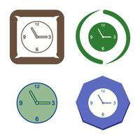 icono de vector de tiempo