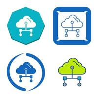 Internet Cloud Vector Icon